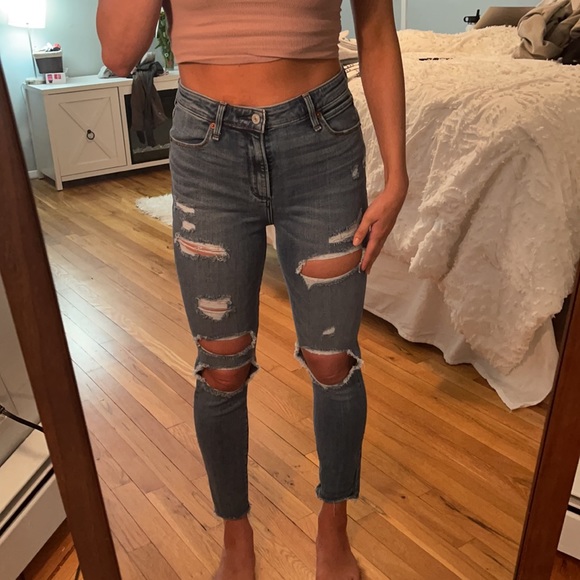Abercrombie & Fitch Denim - A&f Simone high rise super skinny jeans size 4S/27